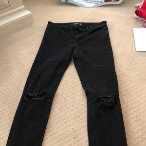 abercrombie black jeans